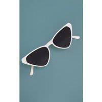 Madein Women's Oversized Cat eye Sunglasses in Nude