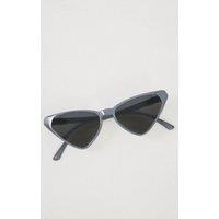 Madein Women's Oversized Cat eye Sunglasses in Light Grey