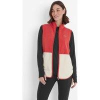 TOG24 Women's 'Fordley' Microfleece Gilet in Coral | Size: 14