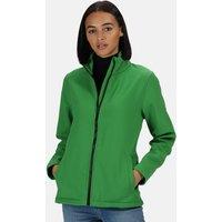 Regatta Women's Ablaze Printable Softshell Jacket in Bright Green | Size: 20