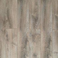 Vinyl Flooring UK Lovla Wood Effect 8mm Laminate Flooring - 9 Planks - Covers 2.179sqm in Brown