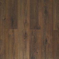 Vinyl Flooring UK Lovla Wood Effect 8mm Laminate Flooring - 9 Planks - Covers 2.179sqm in Dark Brown