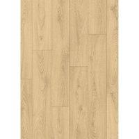Vinyl Flooring UK Class 800 8mm Laminate Flooring For Home - 7 Planks - Covers 1.596sqm in Ecru