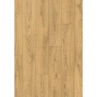 Vinyl Flooring UK Class 800 8mm Laminate Flooring For Home - 7 Planks - Covers 1.596sqm in Camel