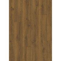 Vinyl Flooring UK Class 800 8mm Laminate Flooring For Home - 7 Planks - Covers 1.596sqm in Dark Brown