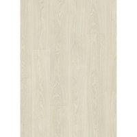Vinyl Flooring UK Class 800 8mm Laminate Flooring For Home - 7 Planks - Covers 1.596sqm in White