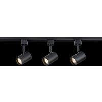 Netlighting TRKSP8 1 Metre Tracklight Kit Black 230V IP20 3x40W