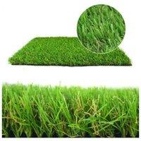 Artificial Grass GB English Garden 30mm Artificial Grass in Green | Size: 4000mm x 5000mm