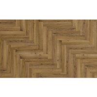 Vinyl Flooring UK Aspen 8mm Laminate Flooring - Pack Contains 42 Planks - Covers 2.57sqm in Brown