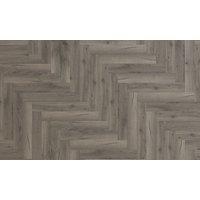 Vinyl Flooring UK Aspen 8mm Laminate Flooring - Pack Contains 42 Planks - Covers 2.57sqm in Dark Grey