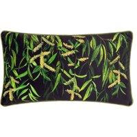 Wylder Nature Braywick Willow Velvet Piped Cushion | Size: 30 cm x 50 cm