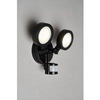 BHS Lighting Ernie Outdoor Wall Light in Black