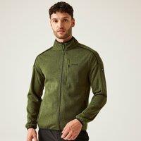Regatta Men's 'Kames' Full Zip Active Fleece in Green | Size: Large
