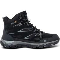 Regatta Men's Holcombe III Waterproof Walking Boots in Jet Black | Size: 6.5