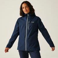 Regatta Women's Birchdale' Waterproof Hooded Shell Jacket in Mid Navy | Size: 12