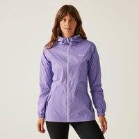 Regatta Women's Pack-It III Waterproof Packaway Jacket in Lilac | Size: 12
