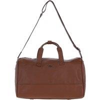 Brampton London 'Voyager' Real Leather Holdall in Tan