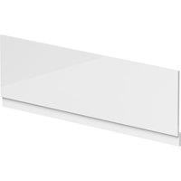 Balterley 1700mm Waterproof Straight Shower Bath Front Panel - Gloss White