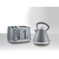 Morphy Richards Vector Kettle & Toaster Set in Grey