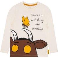 The Gruffalo Girl's Long Sleeve T-Shirt in Cream | Size: 4-5 Years