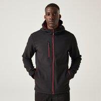 Regatta Men's Navigate' Hooded Softshell Jacket in Red | Size: Large