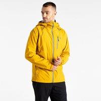 Dare 2b Men's Breathe Out Waterproof Jacket in Bright Yellow | Size: XL