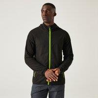 Regatta Men's Navigate' Full Zip Hooded Fleece in Lime | Size: Small