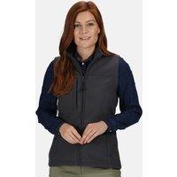 Regatta Women's Flux Softshell Bodywarmer in Dark Grey | Size: 20