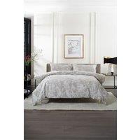 The Lyndon Company Crushed Velvet Duvet Cover Bedding Set Chatsworth in Natural | Size: King