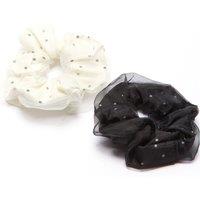 Madein Women's Multi Pack Organza Scrunchies