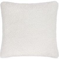 Yard Olann Faux Shearling Cushion in White | Size: 45 cm x 45 cm