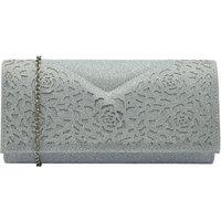 Lotus Women's 'Mena' Clutch Bag in Silver