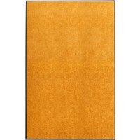 Berkfield Home Doormat Washable Orange 120x180 cm