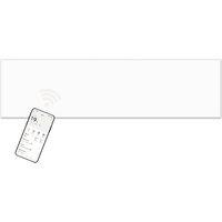 MYLEK Low Level Electric Panel Heater WIFI App Controlled Slimline IPX4 1kW in White