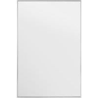 MirrorOutlet Silver Aluminium Edged Wall Mirror 47" X 31" 120 X 80CM | Size: 1 Pack
