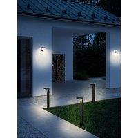 Nordlux Modern Outdoor Garden Post Black Stainless steel SolarLed Light, IP44