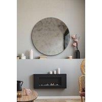 MirrorOutlet Round Circular Antiqued Mirror with Polished Edge 24 X 24 (60x60CM) in Silver | Size: 1 Pack