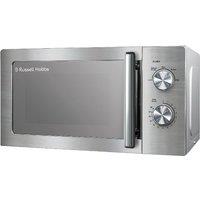 Russell Hobbs Manual Microwave Stainless Steel 20L with Defrost in Silver