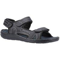 Hush Puppies Men's 'Alistair' Sandal Summer in Black | Size: 8