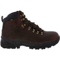 Johnscliffe Men's Canyon Leather Superlight Hiking Boots in Brown | Size: 10