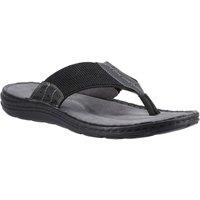 Hush Puppies Men's 'Alan' Toepost Sandal in Black | Size: 8