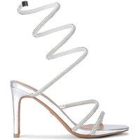KG Kurt Geiger Women's 'Athena' Heels in Silver | Size: 7