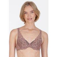 Little Women Women's 'Mocha Spice Delight' Underwired High Apex Bra in Chocolate | Size: 30AA