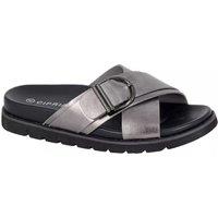 Cipriata Women's Dalia Mule Sandals in Silver | Size: 8