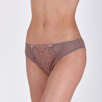 Little Women Women's 'Mocha Spice Delight' Brief in Chocolate | Size: Medium