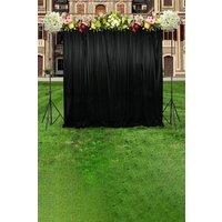 Neel Blue Ice Silk Backdrop - 3x6 Metres in Black