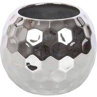 Something Different Disco Ball Vase in Silver