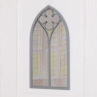 Glasstone Grey Gothic Wall Mirror