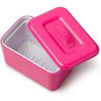 Zeal Melamine Insulated Butter Dish with Lid in Pink