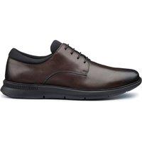 Hotter Men's 'Hugo' Formal Shoes in Chocolate | Size: 7.5